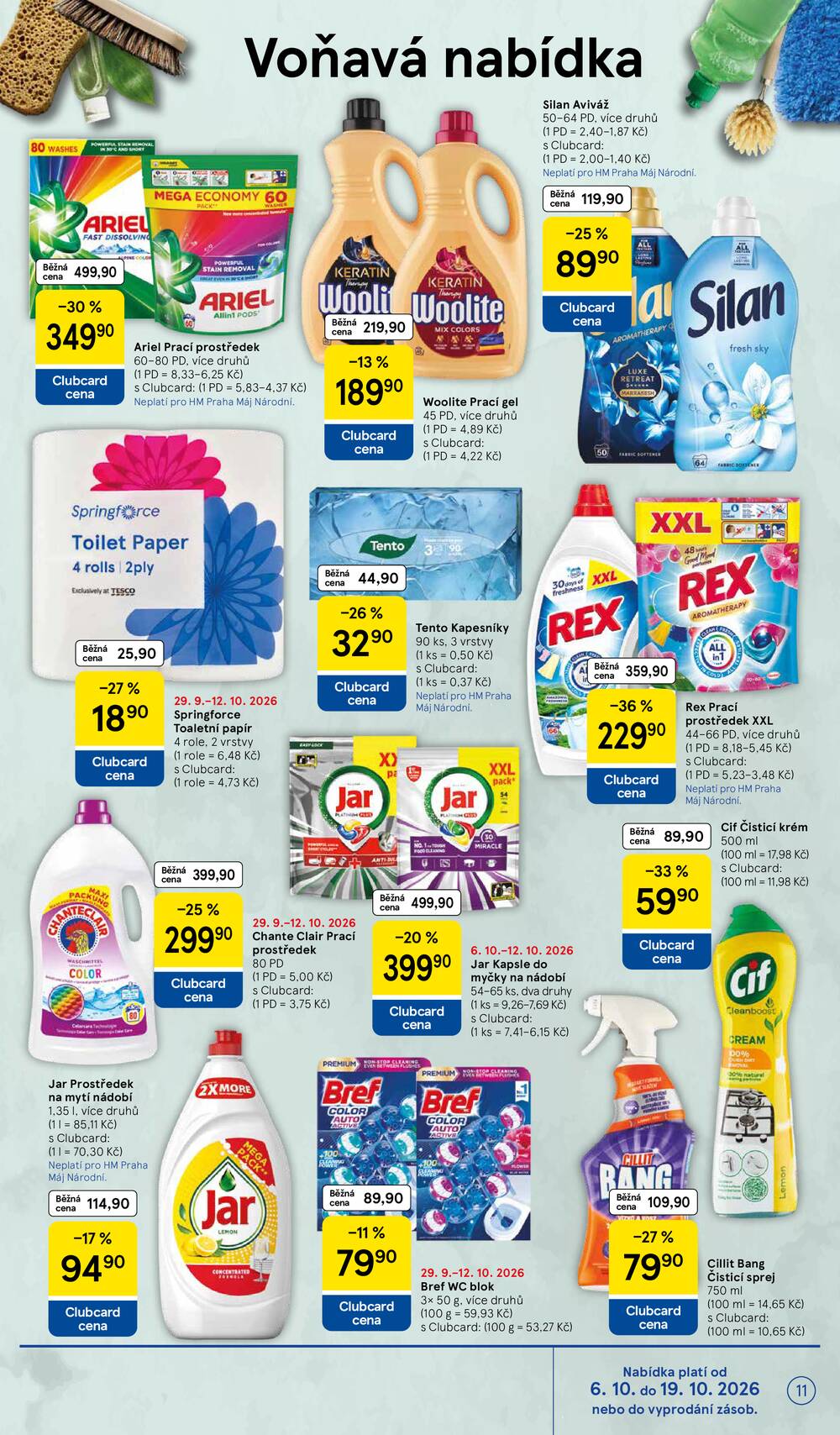 Leták Tesco - Tesco hypermarkety od 7.10. do 13.10.2026 - strana 11 Leták Tesco - Tesco hypermarkety od 7.10. do 13.10.2026 - strana 11