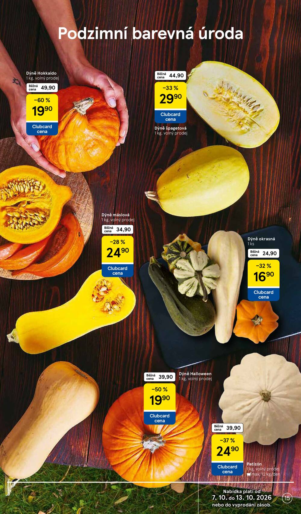 Leták Tesco - Tesco hypermarkety od 7.10. do 13.10.2026 - strana 15