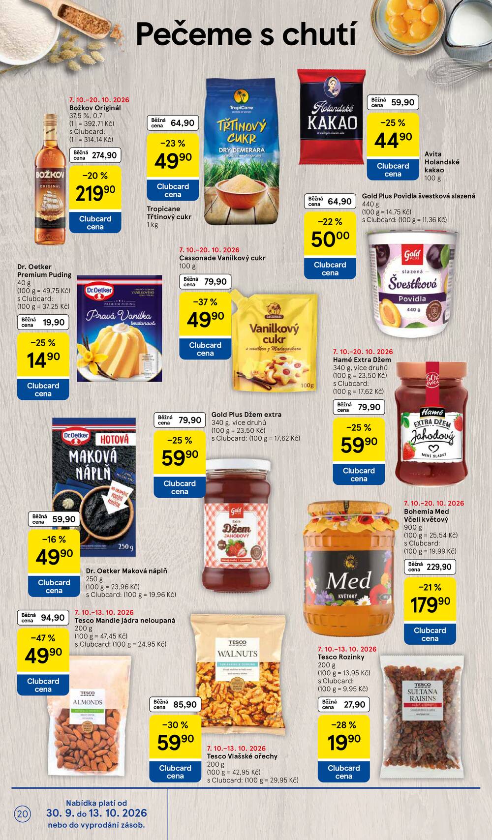 Leták Tesco - Tesco hypermarkety od 7.10. do 13.10.2026 - strana 20
