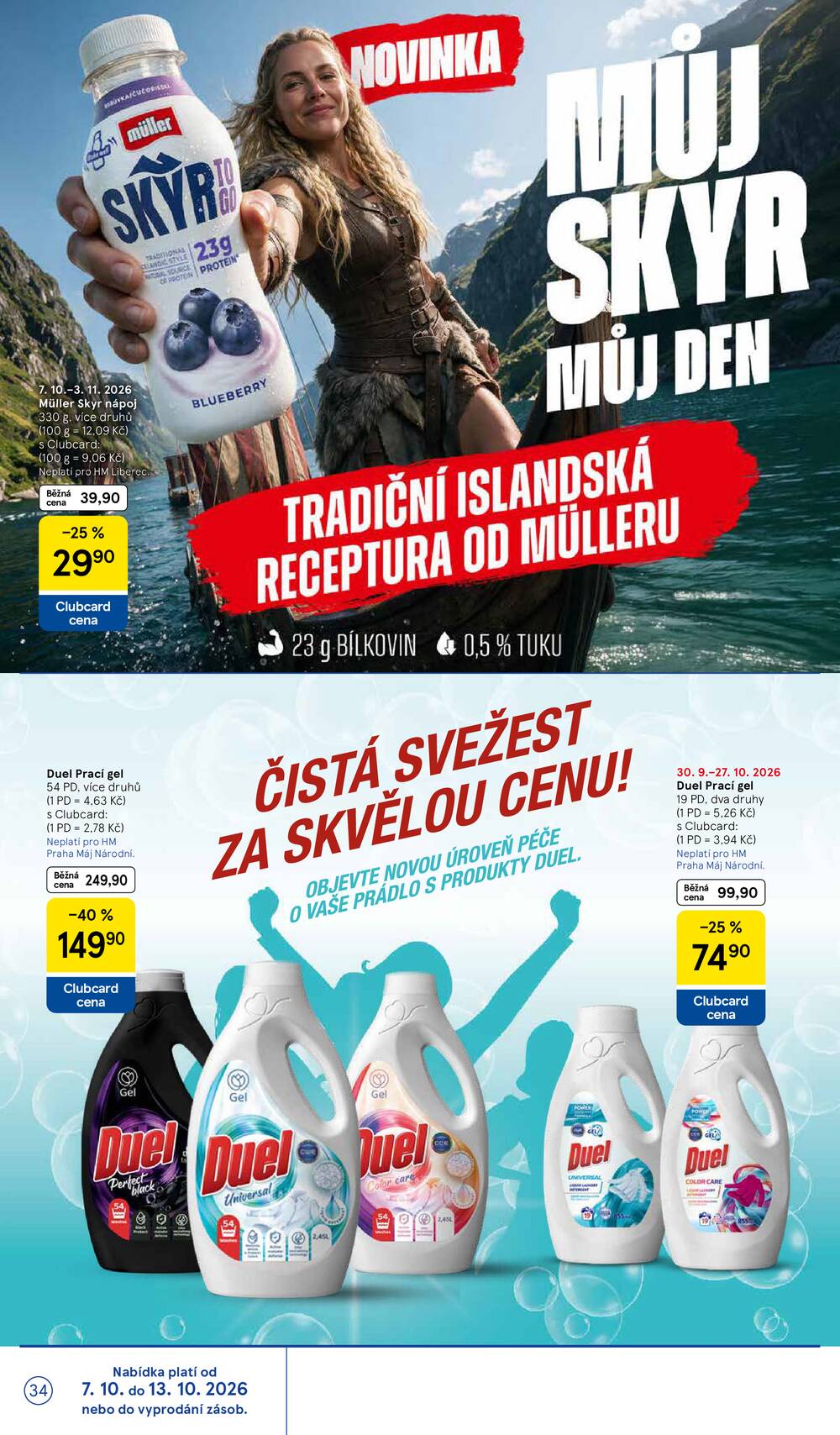 Leták Tesco - Tesco hypermarkety od 7.10. do 13.10.2026 - strana 34