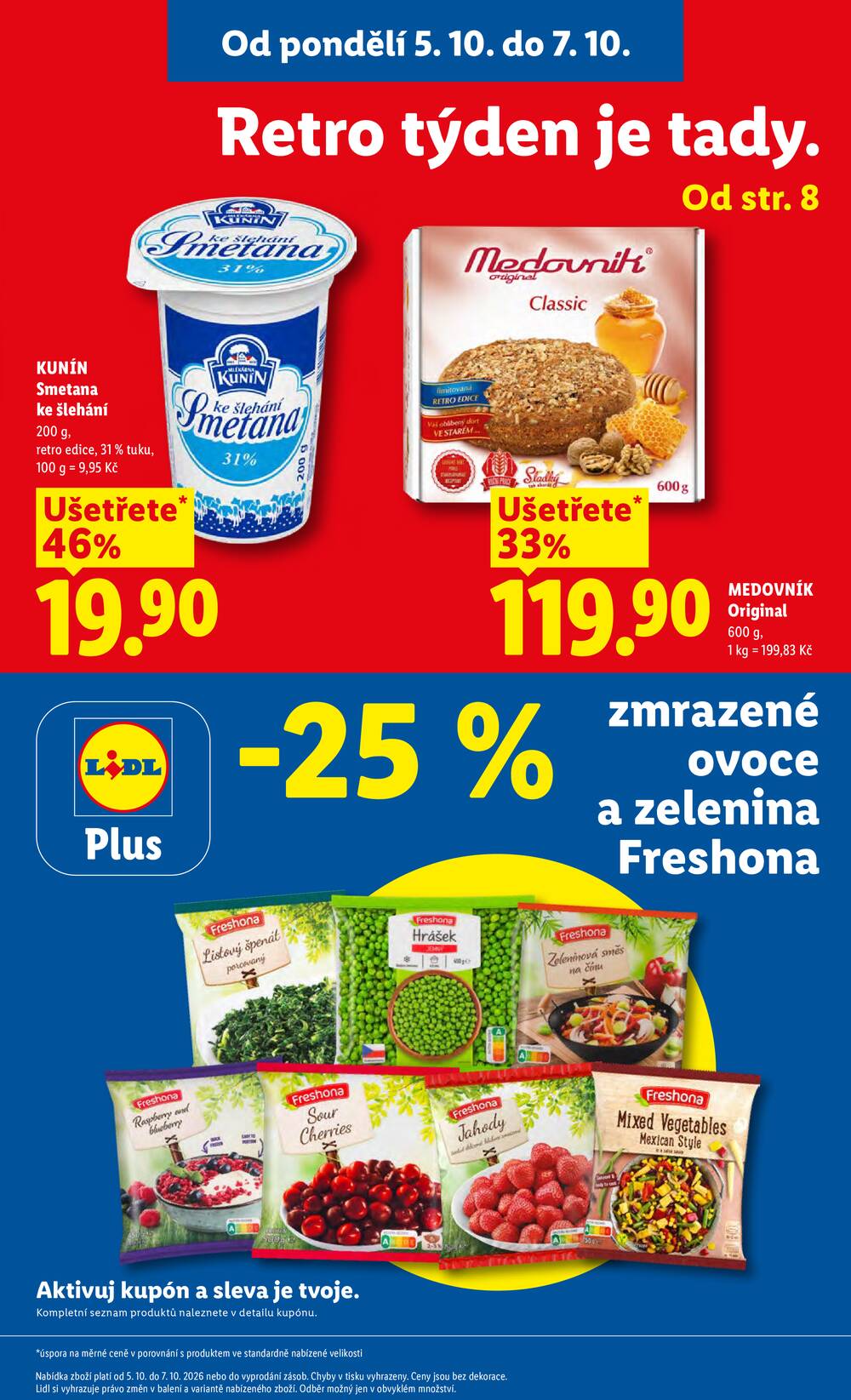 Lidl od 5.10. do 7.10.2026
