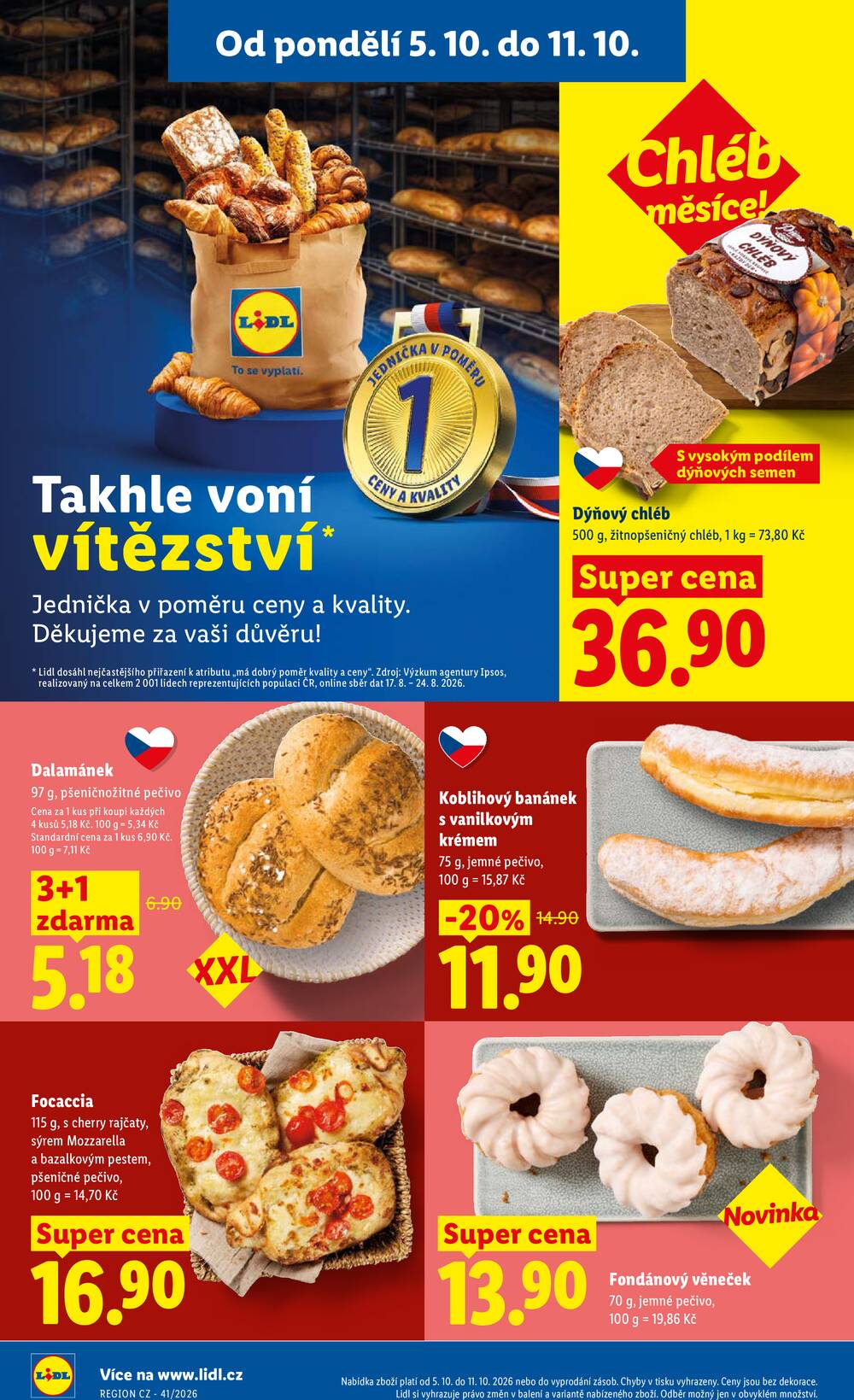Lidl od 5.10. do 7.10.2026