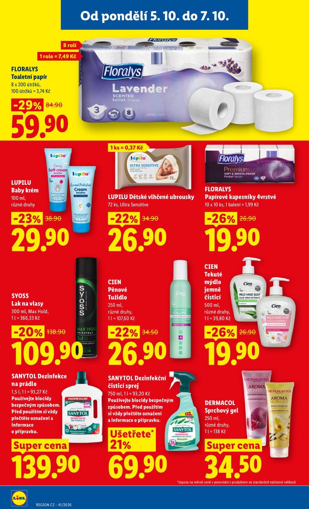 Lidl od 5.10. do 7.10.2026