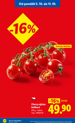 Lidl od 5.10. do 7.10.2026