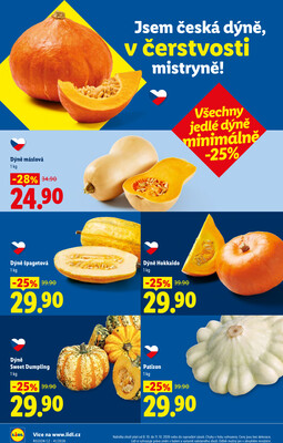 Lidl Čtvrtek od 8.10. do 11.10.2026