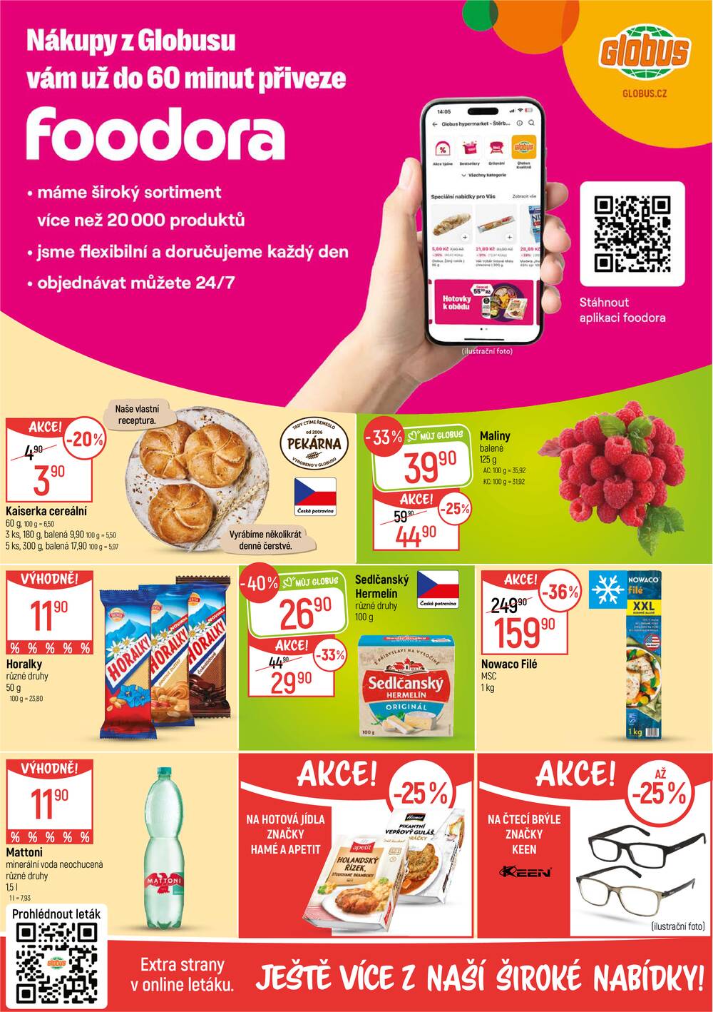 Akční leták Globus 7.10. - 13.10.2026 - Globus Liberec