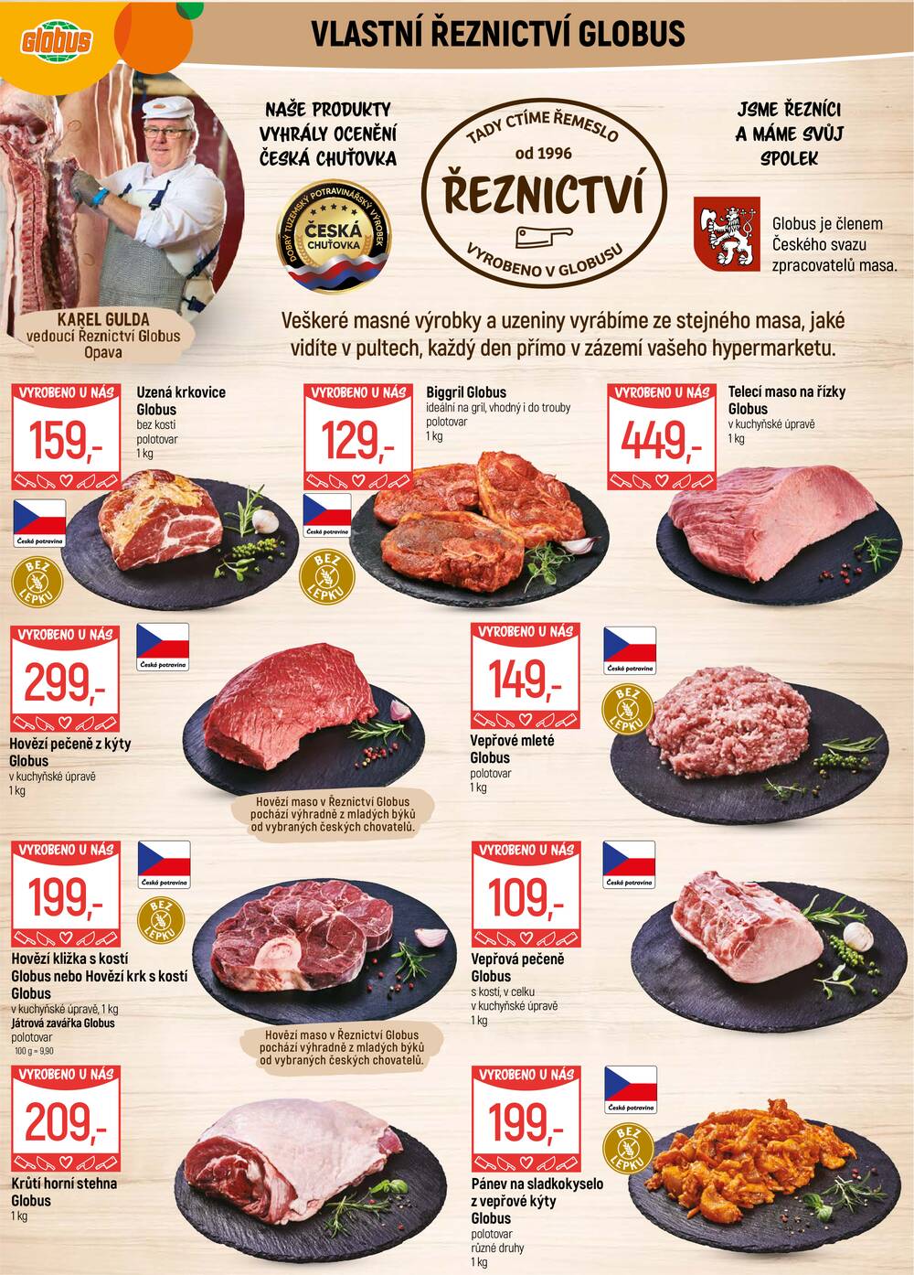 Akční leták Globus 7.10. - 13.10.2026 - Globus Opava
