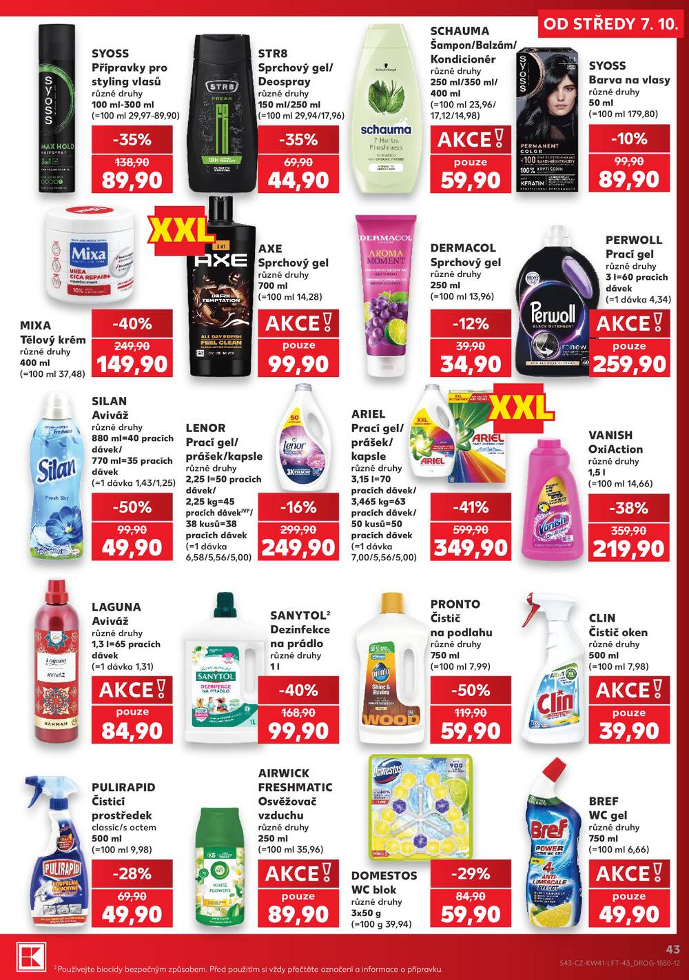 Kaufland 7.10. - 13.10. - Kaufland - Prachatice