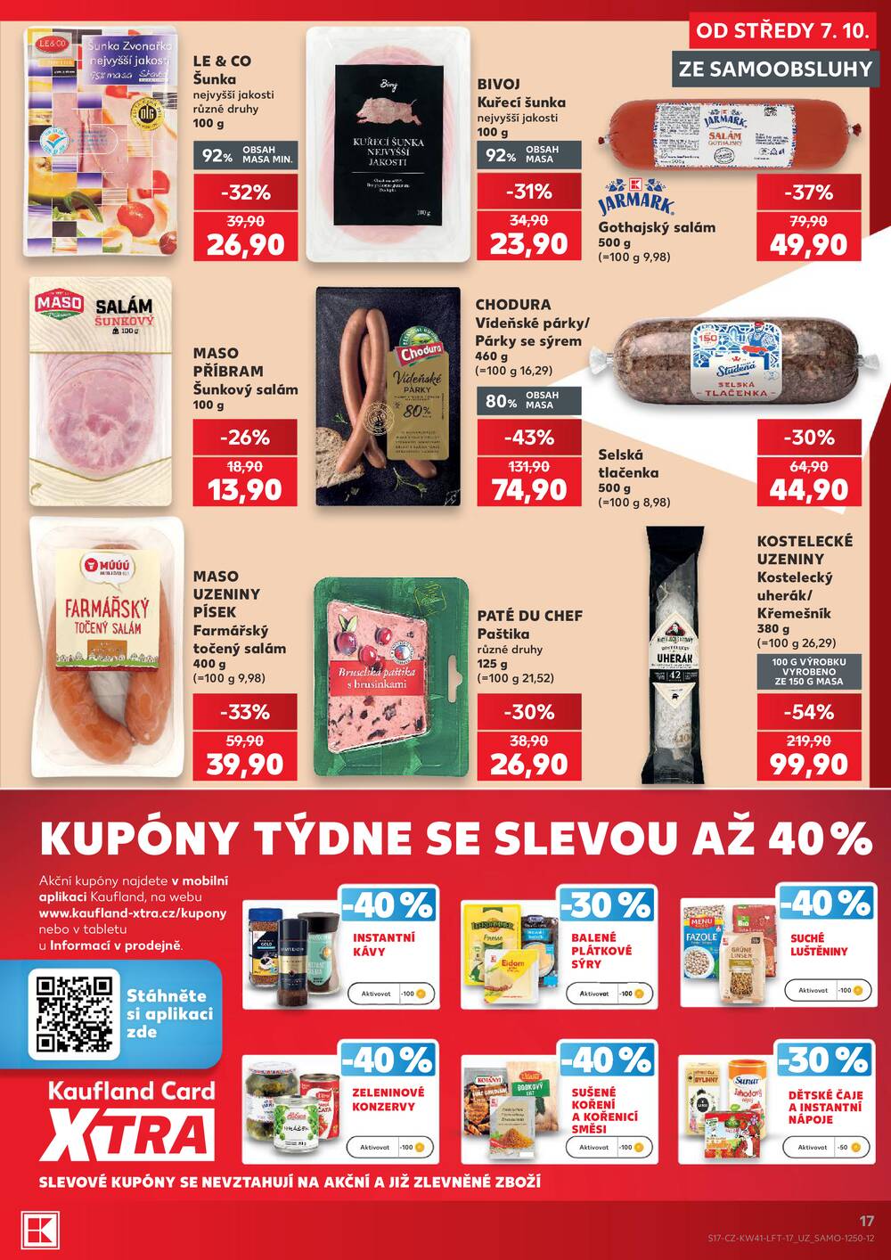 Leták Kaufland - Kaufland 7.10. - 13.10. - Kaufland Praha-Barrandov - strana 17 Leták Kaufland - Kaufland 7.10. - 13.10. - Kaufland Praha-Barrandov - strana 17