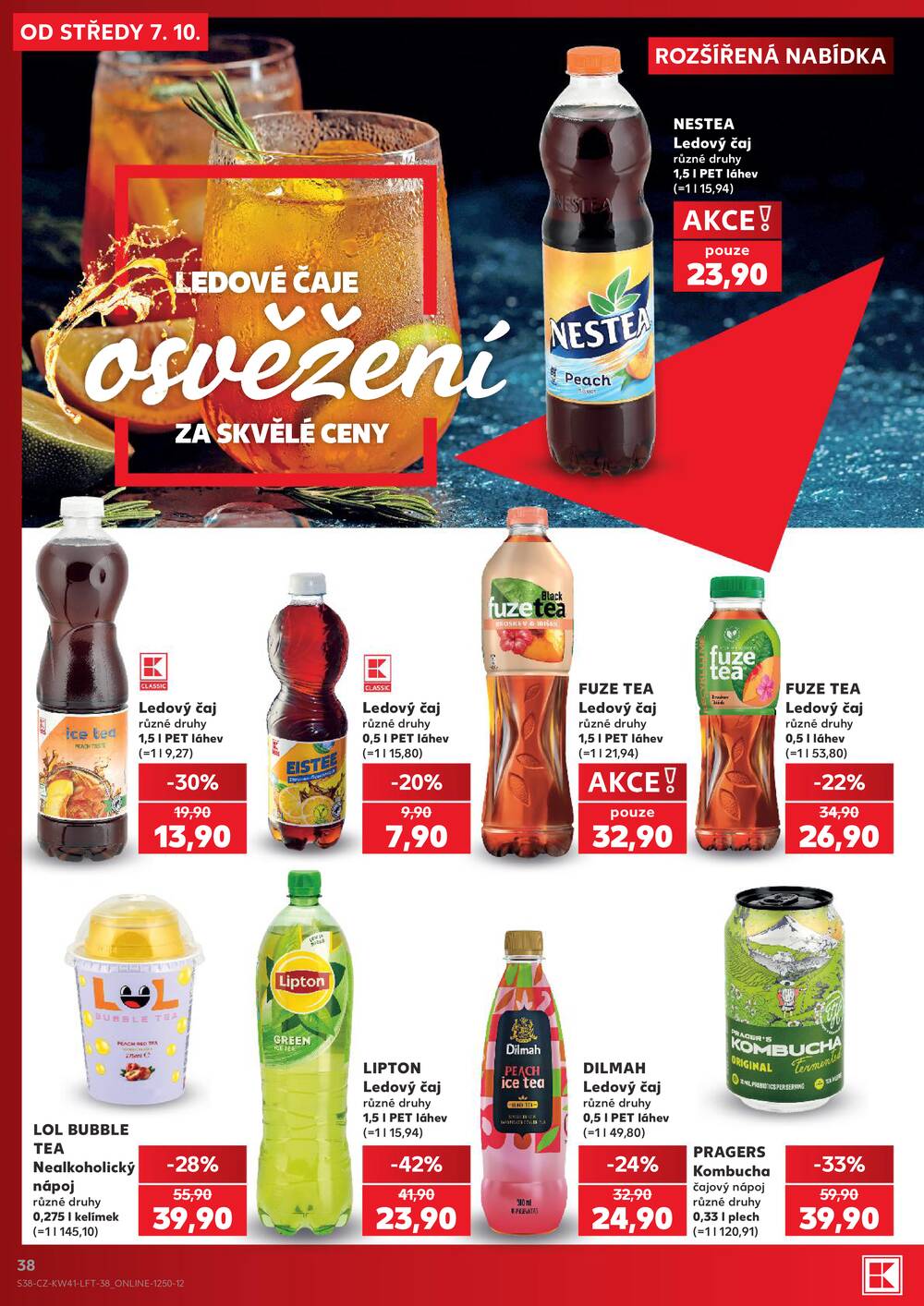 Kaufland 7.10. - 13.10. - Kaufland - Praha 5 (Stodůlky)