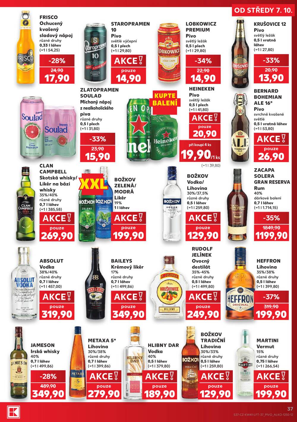 Kaufland 7.10. - 13.10. - Kaufland - Příbram