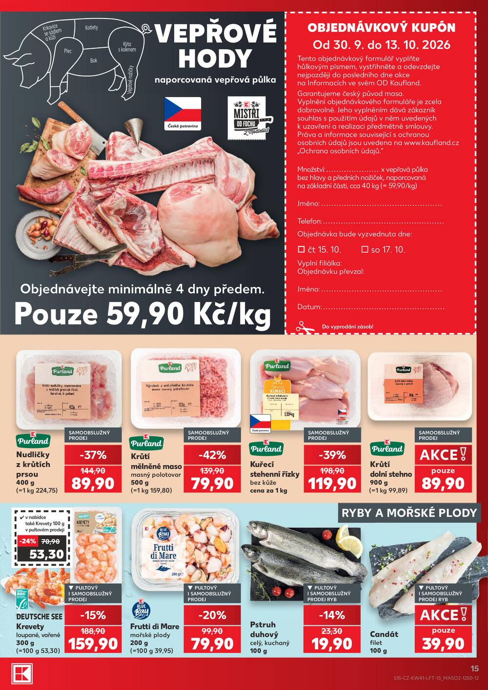 Kaufland 7.10. - 13.10. - Kaufland - Jablonec nad Nisou (Jateční)