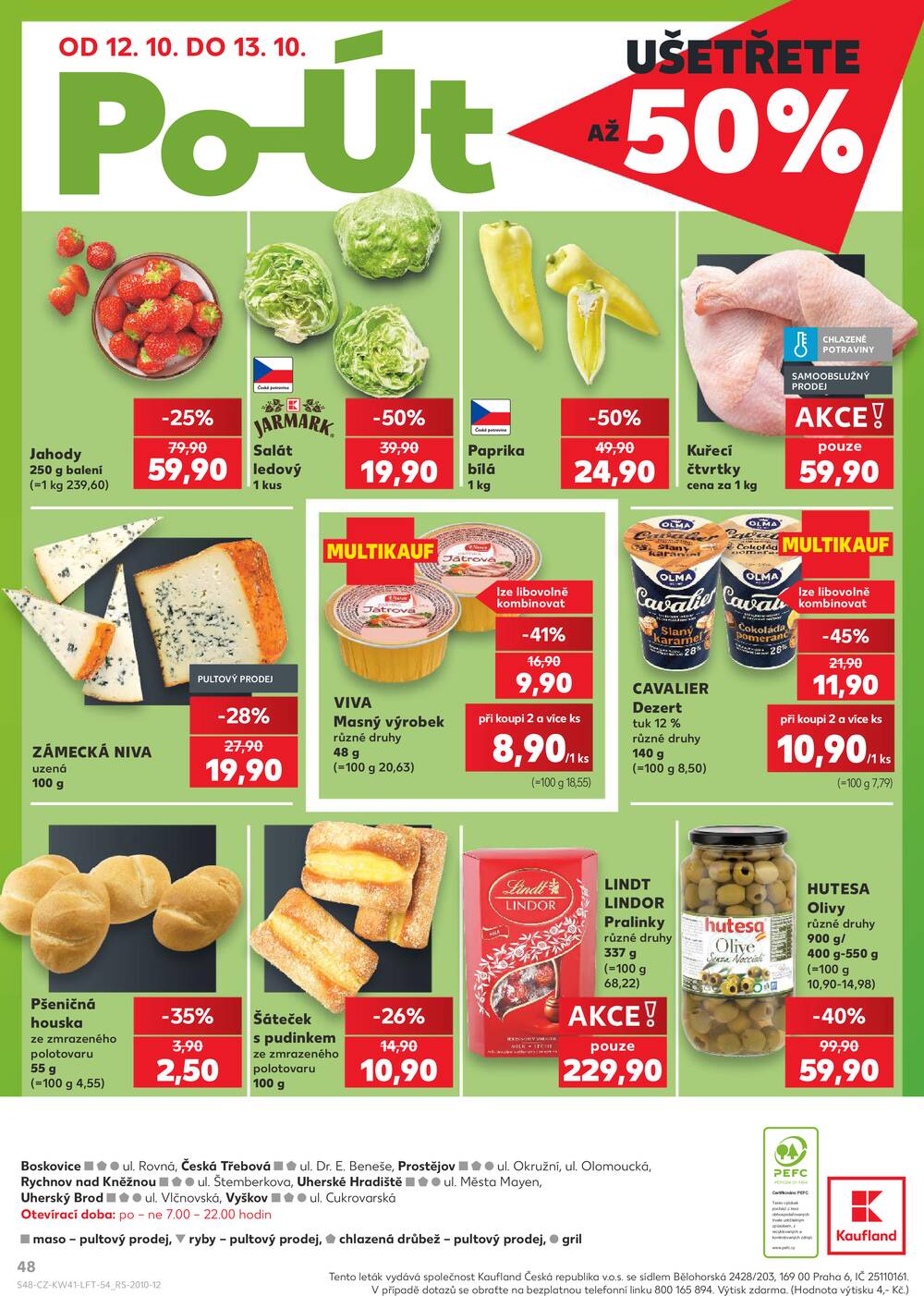 Kaufland 7.10. - 13.10. - Kaufland - Prostějov (Okružní ulice)