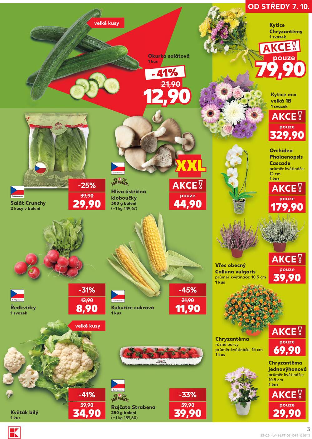 Kaufland 7.10. - 13.10. - Kaufland - Prostějov (Olomoucká)