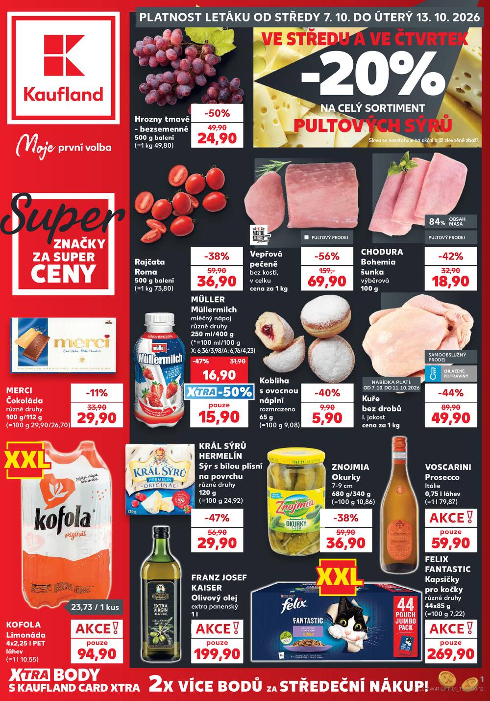 Kaufland 7.10. - 13.10. - Kaufland České Budějovice II - Milady Horákové