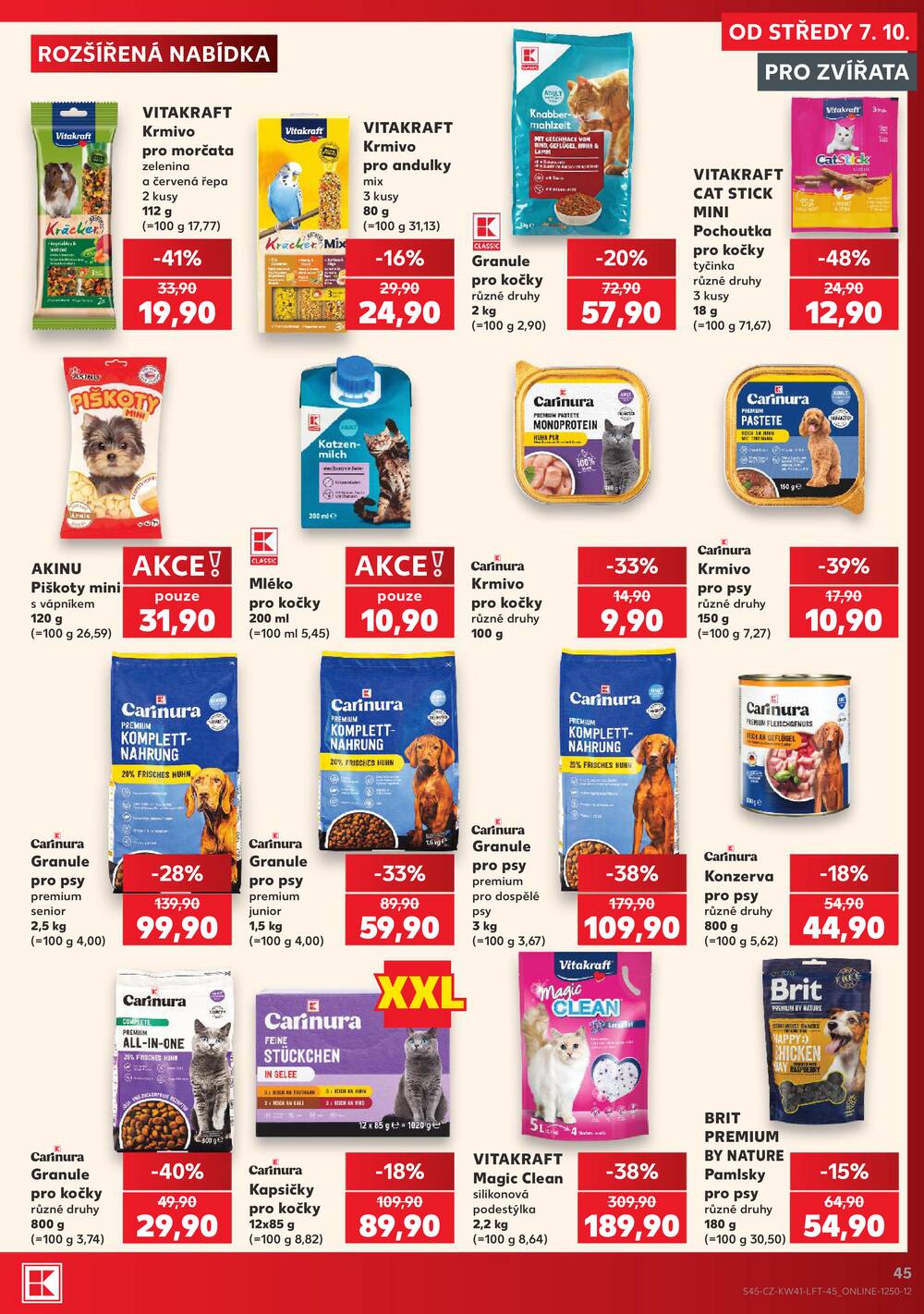 Kaufland 7.10. - 13.10. - Kaufland České Budějovice II - Milady Horákové