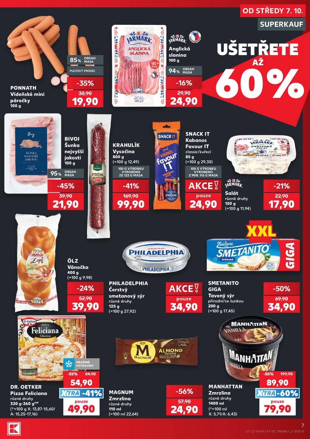 Kaufland 7.10. - 13.10. - Kaufland - Marianské Lázně
