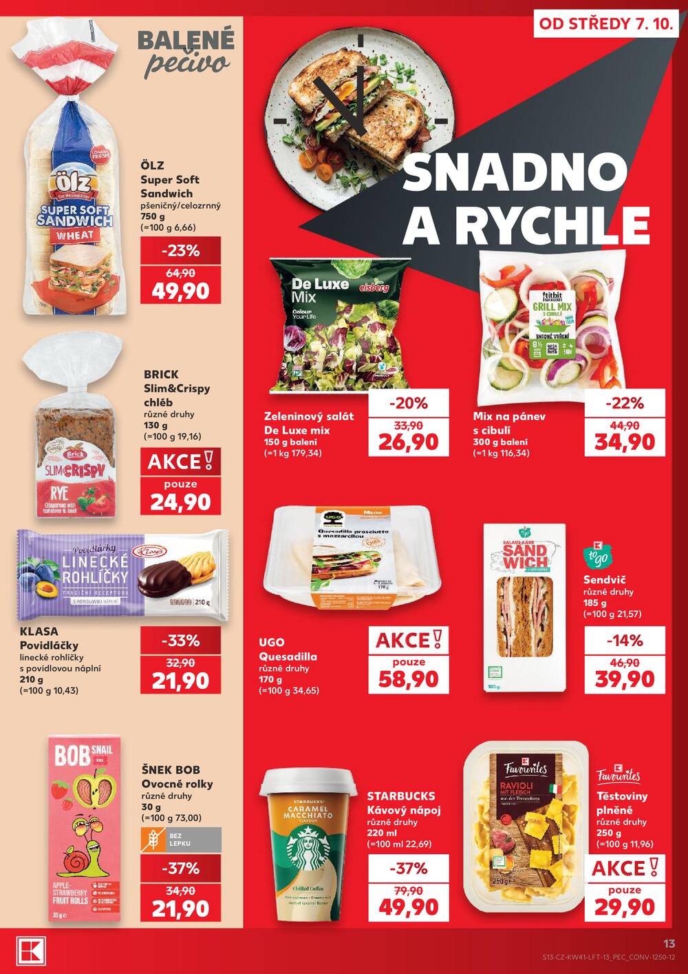 Kaufland 7.10. - 13.10. - Kaufland - Kroměříž