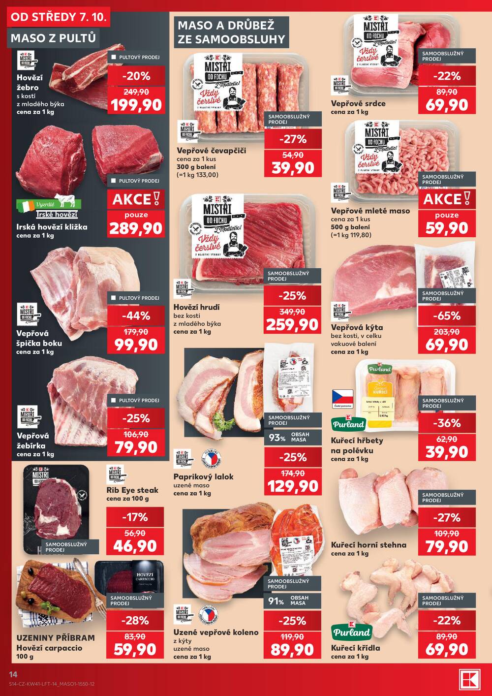 Kaufland 7.10. - 13.10. - Kaufland - Kroměříž