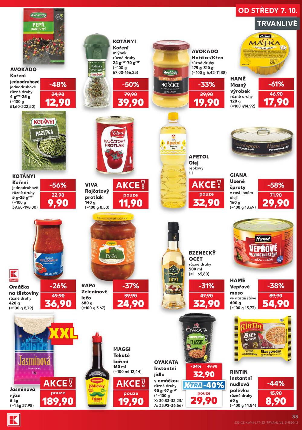 Kaufland 7.10. - 13.10. - Kaufland - Lanškroun