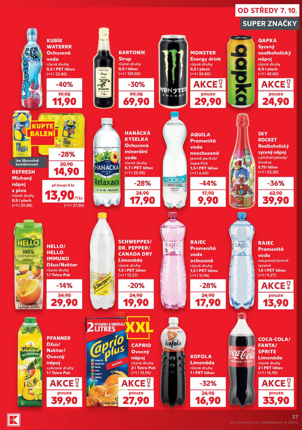 Kaufland 7.10. - 13.10. - Kaufland - Český Těšín