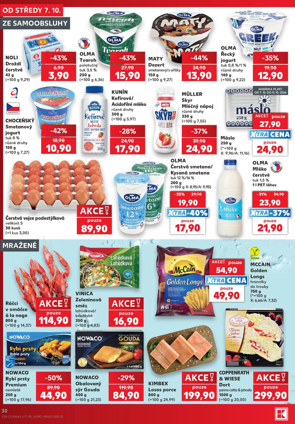 Kaufland 7.10. - 13.10. - Kaufland - Havířov (Před Tratí)