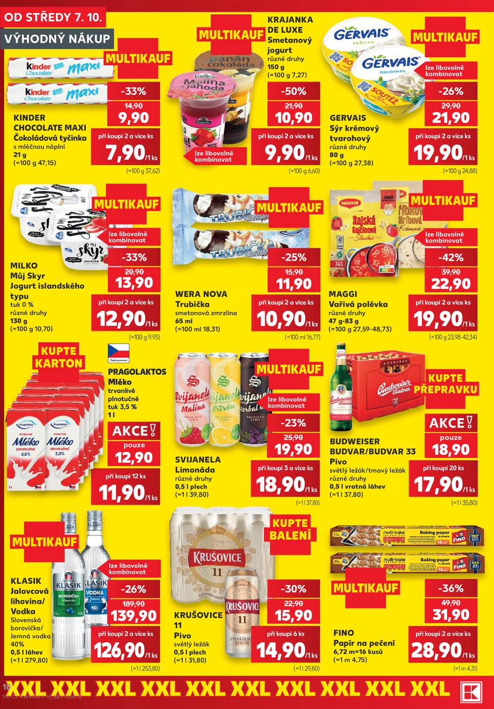 Kaufland 7.10. - 13.10. - Kaufland - Valašské Meziříčí