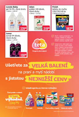 Teta drogerie Vždy výhodně  od 3.10. do 9.10.2026