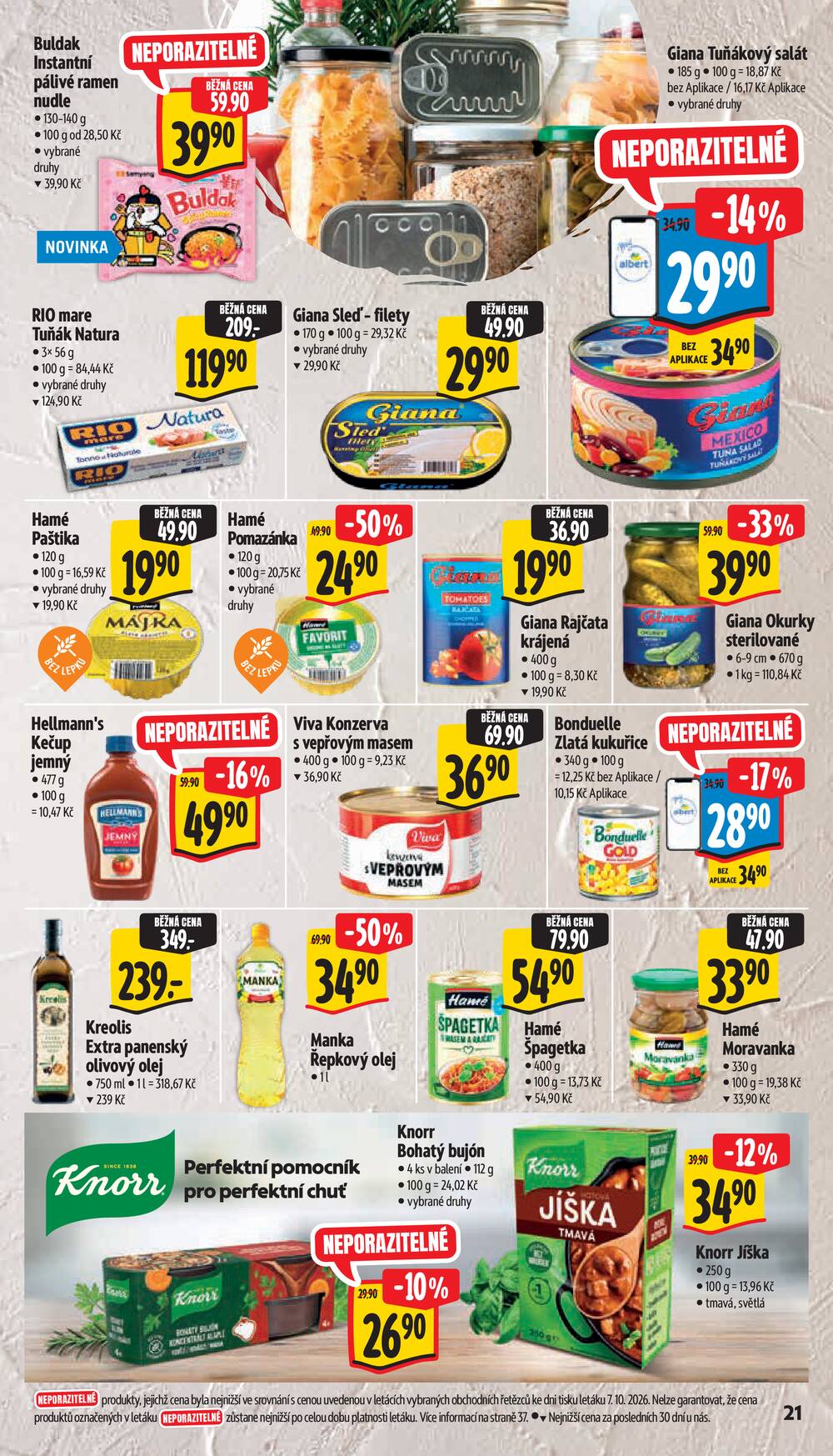Leták Albert - Albert Hypermarket od 14.10. do 20.10.2026 - strana 27 Leták Albert - Albert Hypermarket od 14.10. do 20.10.2026 - strana 27