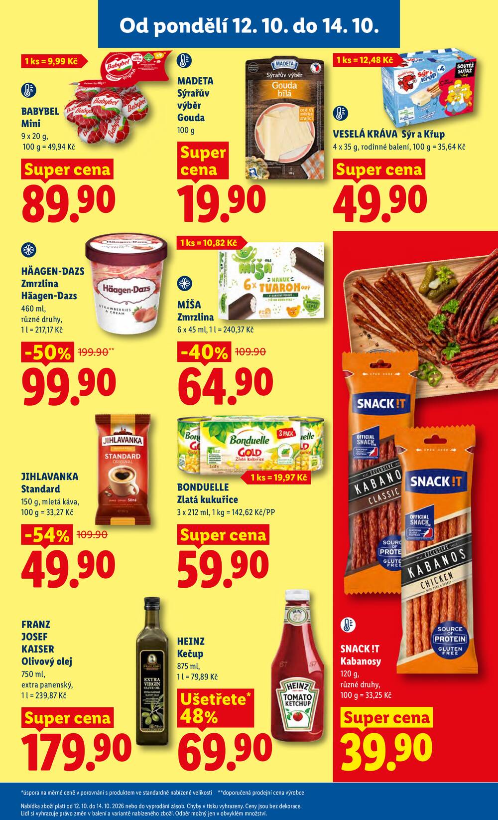 Lidl od 12.10. do 14.10.2026