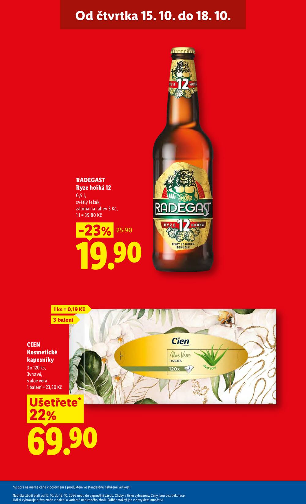 Leták Lidl - Lidl Čtvrtek od 15.10. do 18.10.2026 - strana 7 Leták Lidl - Lidl Čtvrtek od 15.10. do 18.10.2026 - strana 7