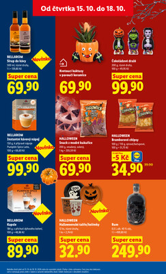 Lidl Čtvrtek od 15.10. do 18.10.2026