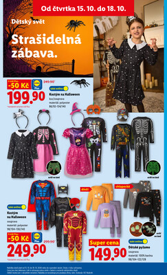 Lidl Čtvrtek od 15.10. do 18.10.2026