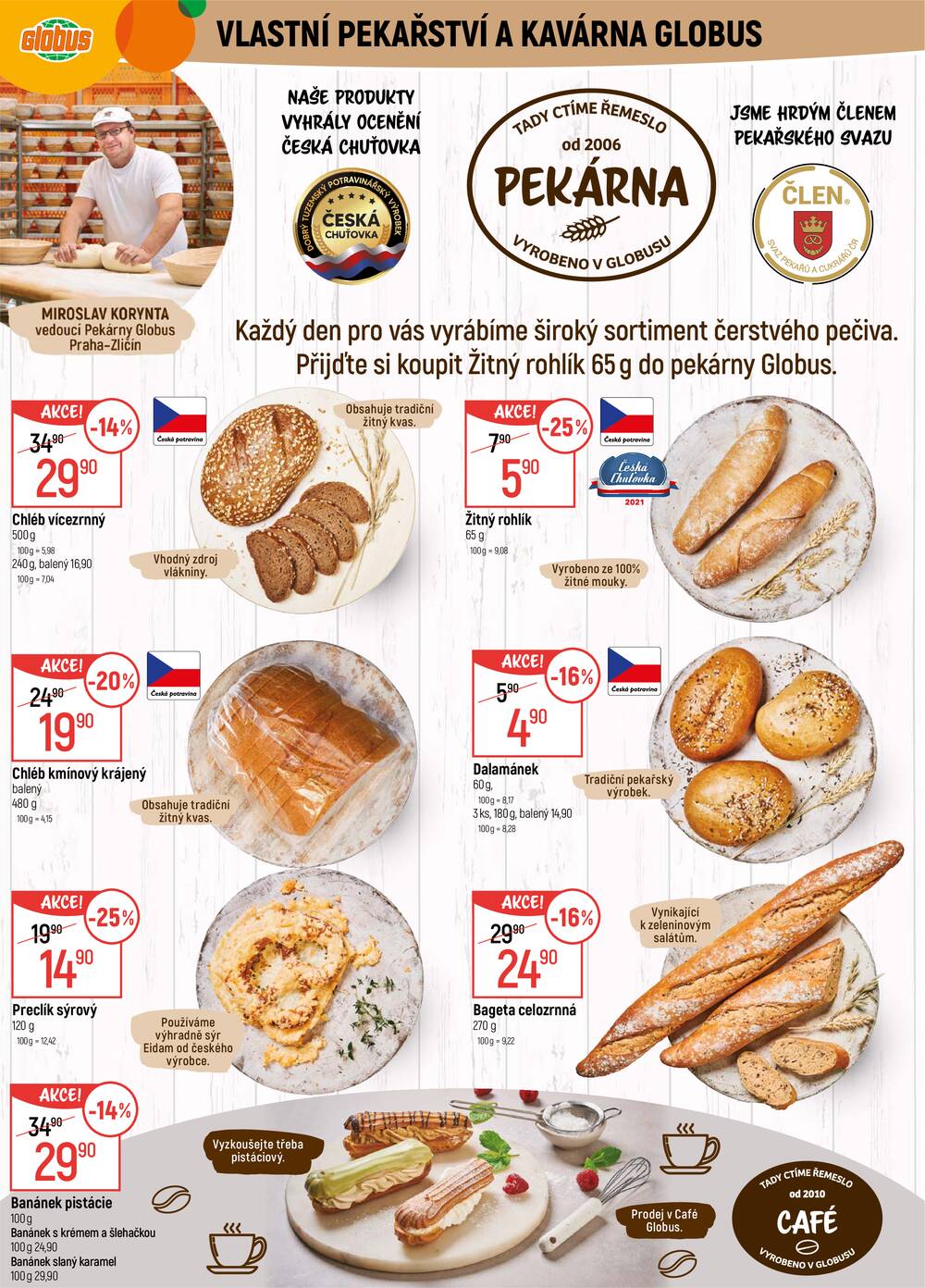 Akční leták Globus 14.10. - 20.10.2026 - Globus Praha - Zličín