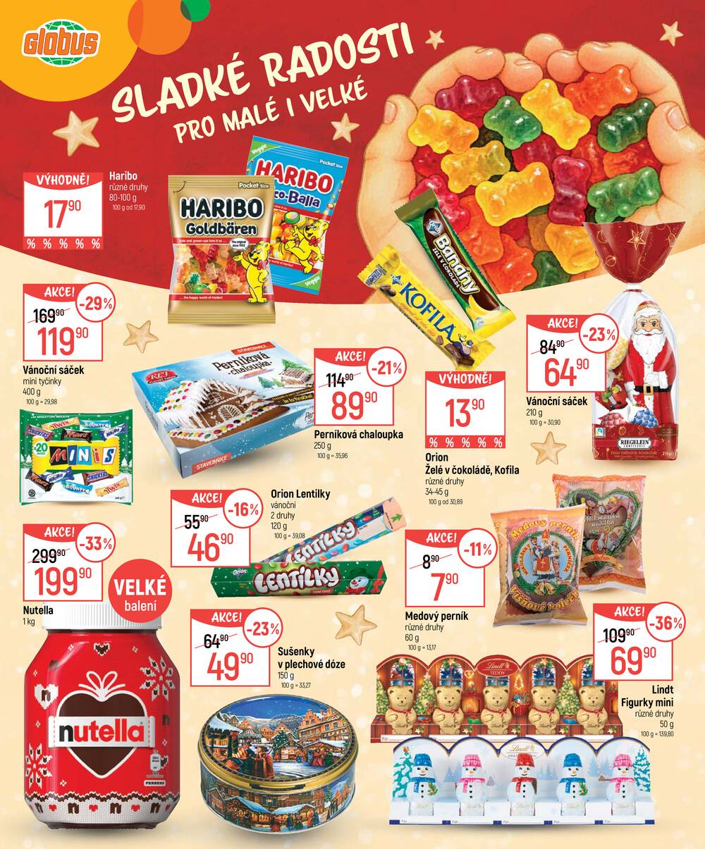 Akční leták Globus 14.10. - 5.12.2026 - Globus Pardubice