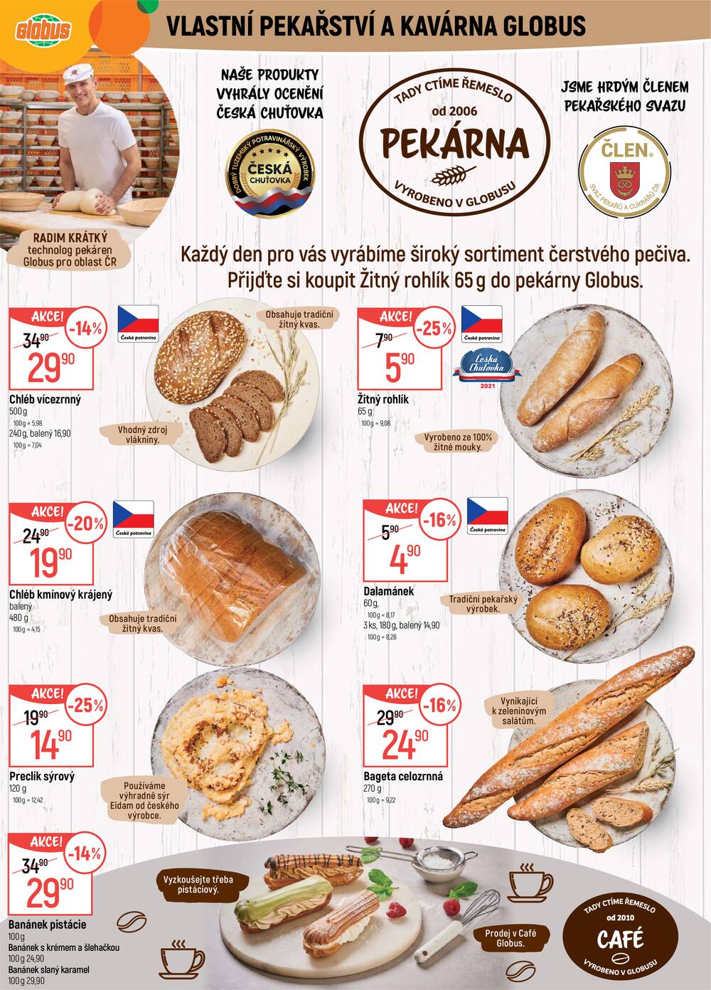 Akční leták Globus 14.10. - 20.10.2026 - Globus Pardubice