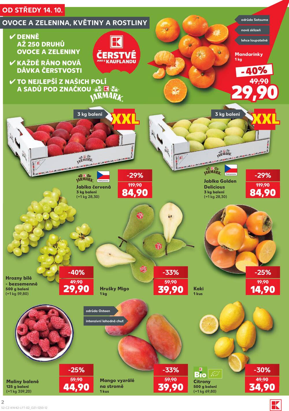 Leták Kaufland - Kaufland 14.10. - 20.10. - Kaufland - Louny - strana 2