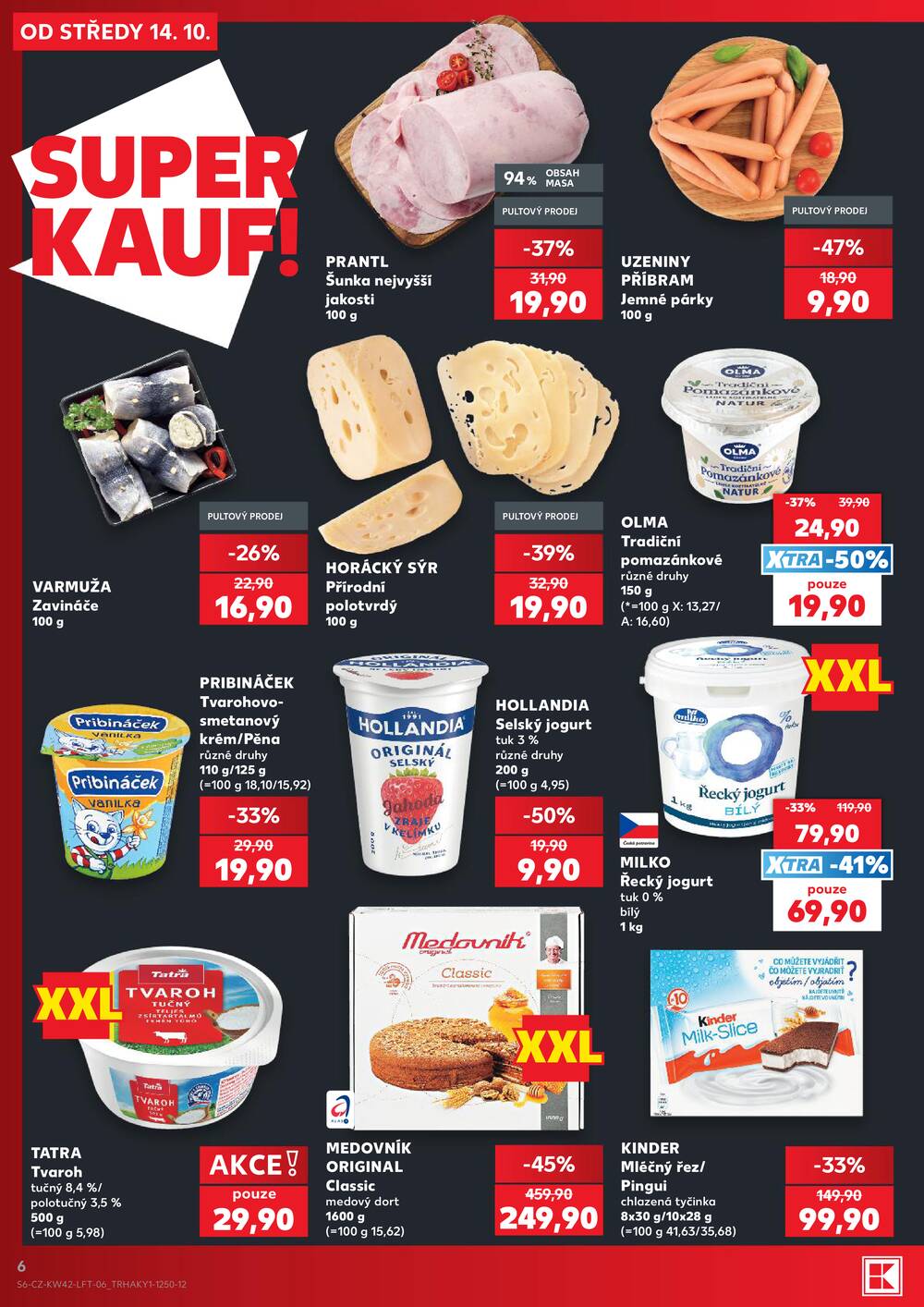 Kaufland 14.10. - 20.10. - Kaufland - Praha 4 (Michle)