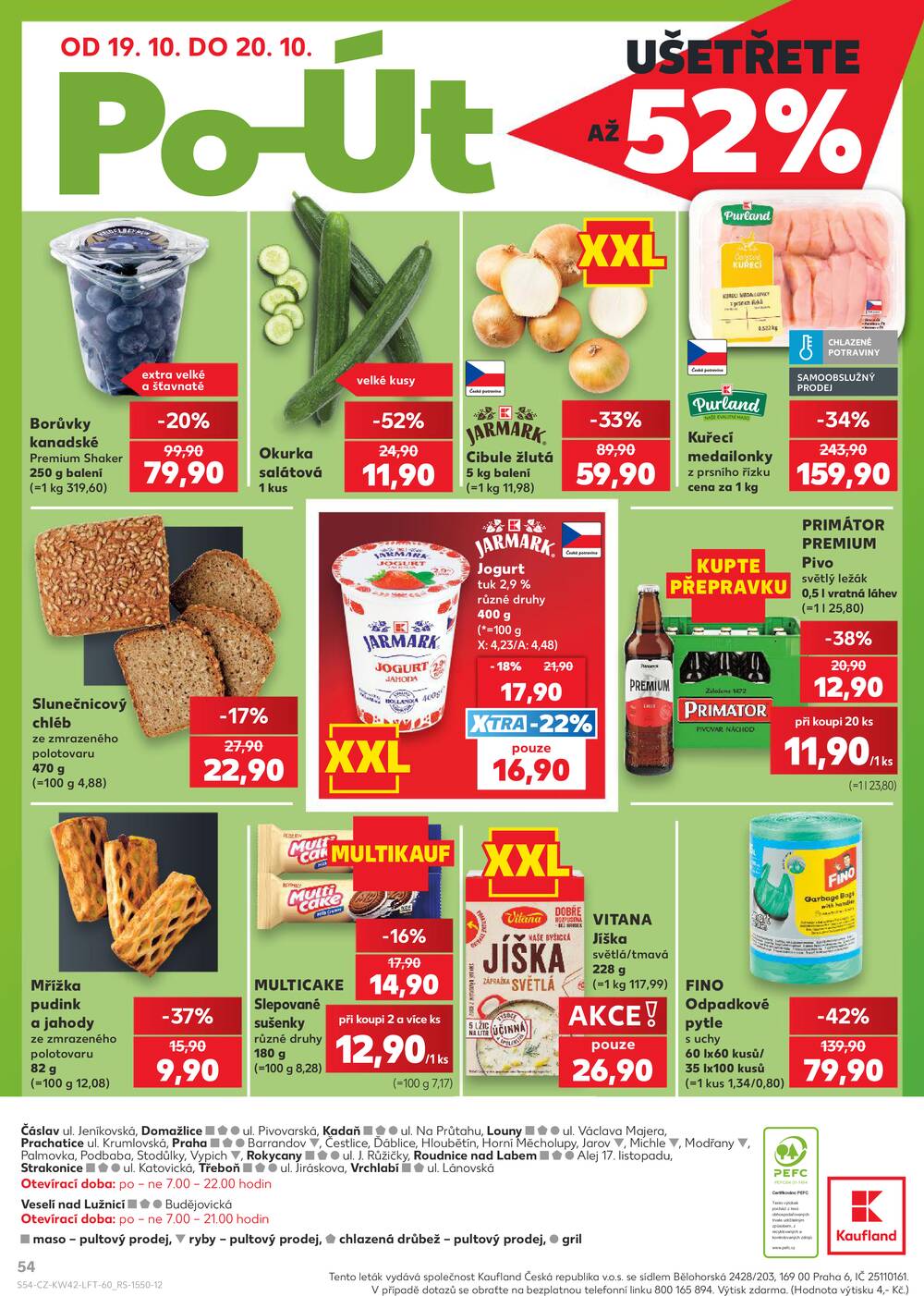 Kaufland 14.10. - 20.10. - Kaufland - Praha 4 (Michle)
