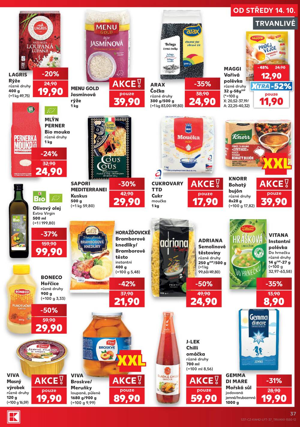 Kaufland 14.10. - 20.10. - Kaufland - Teplice (Čs. Dobrovolců)