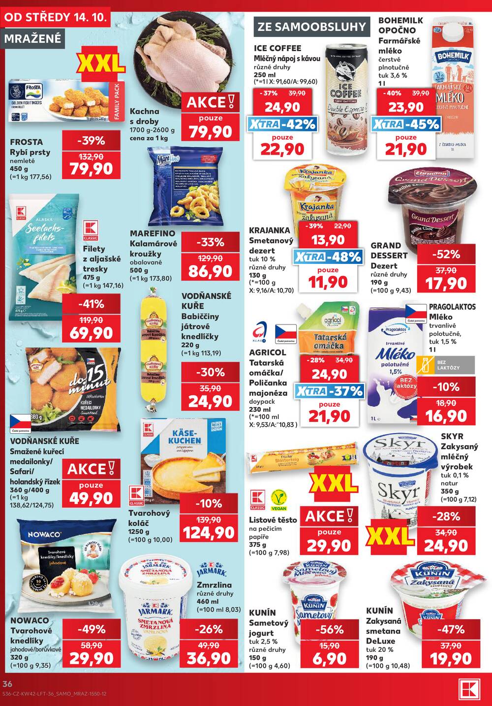 Kaufland 14.10. - 20.10. - Kaufland - Třinec - Lyžbice