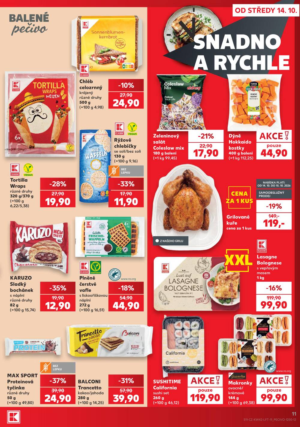 Kaufland 14.10. - 20.10. - Kaufland - Kuřim