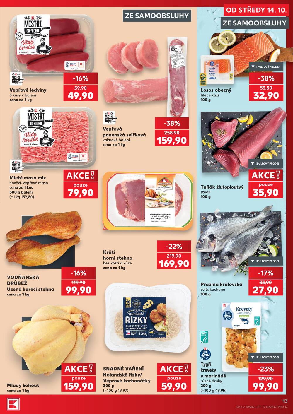 Kaufland 14.10. - 20.10. - Kaufland - Přerov Lýsky