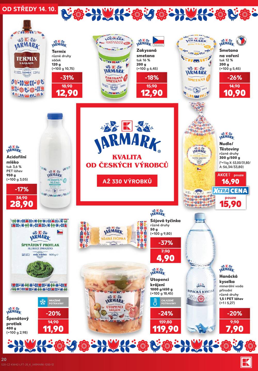 Leták Kaufland - Kaufland 14.10. - 20.10. - Kaufland - Jeseník 1 - strana 20