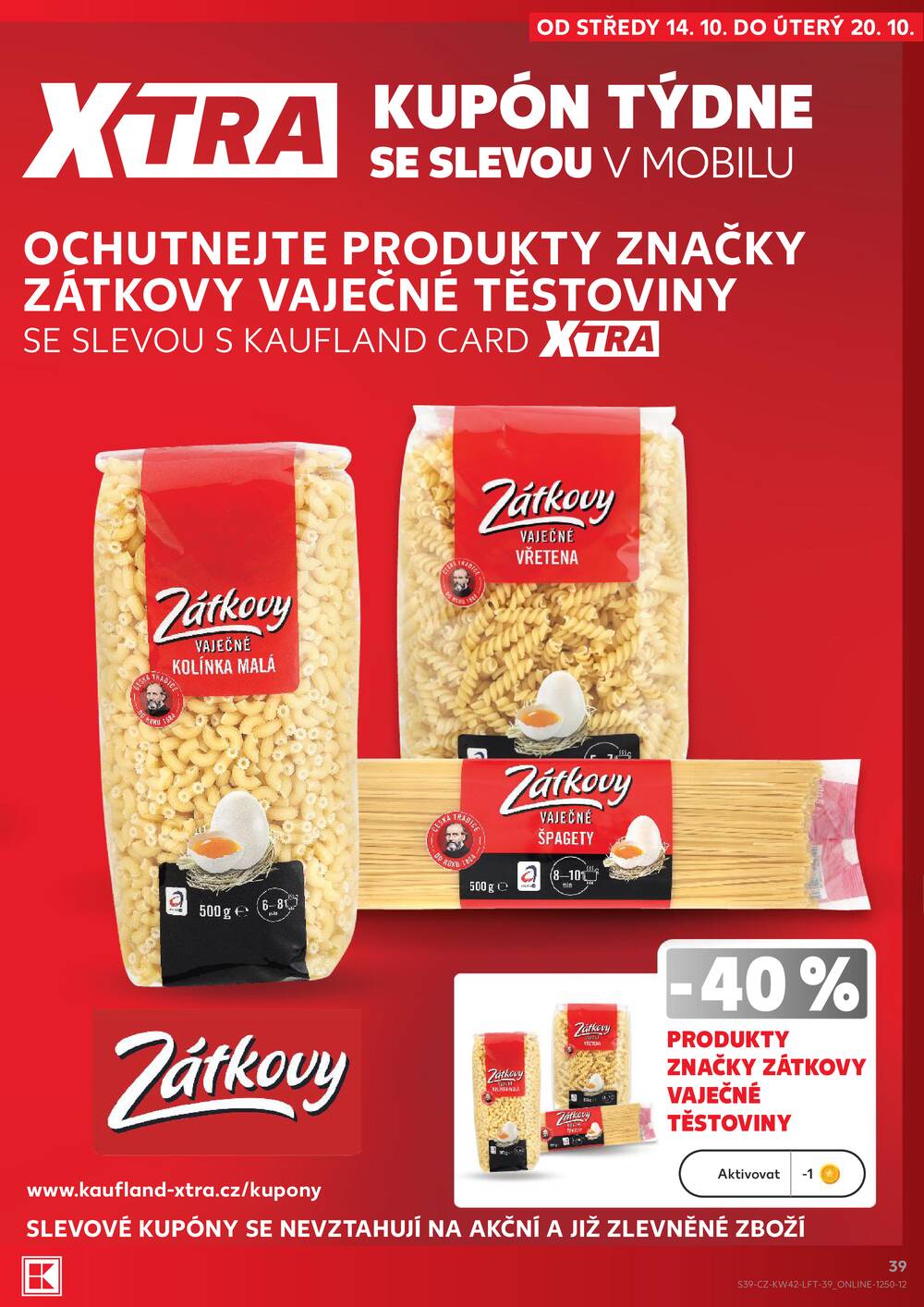Kaufland 14.10. - 20.10. - Kaufland - Praha 8 (Malý Klín)