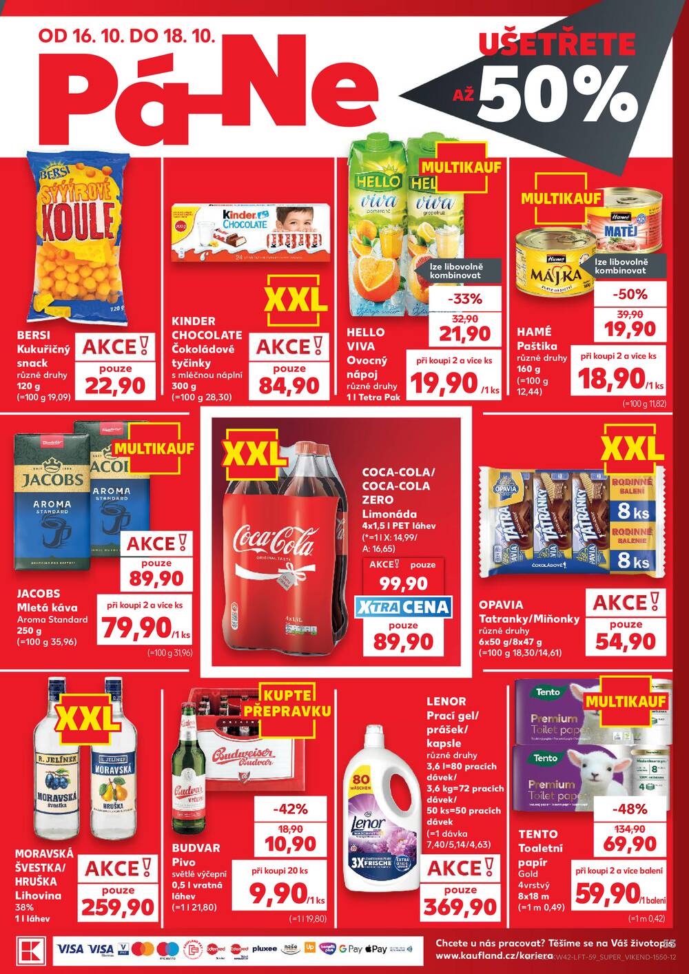 Kaufland 14.10. - 20.10. - Kaufland - Praha 8 (Malý Klín)