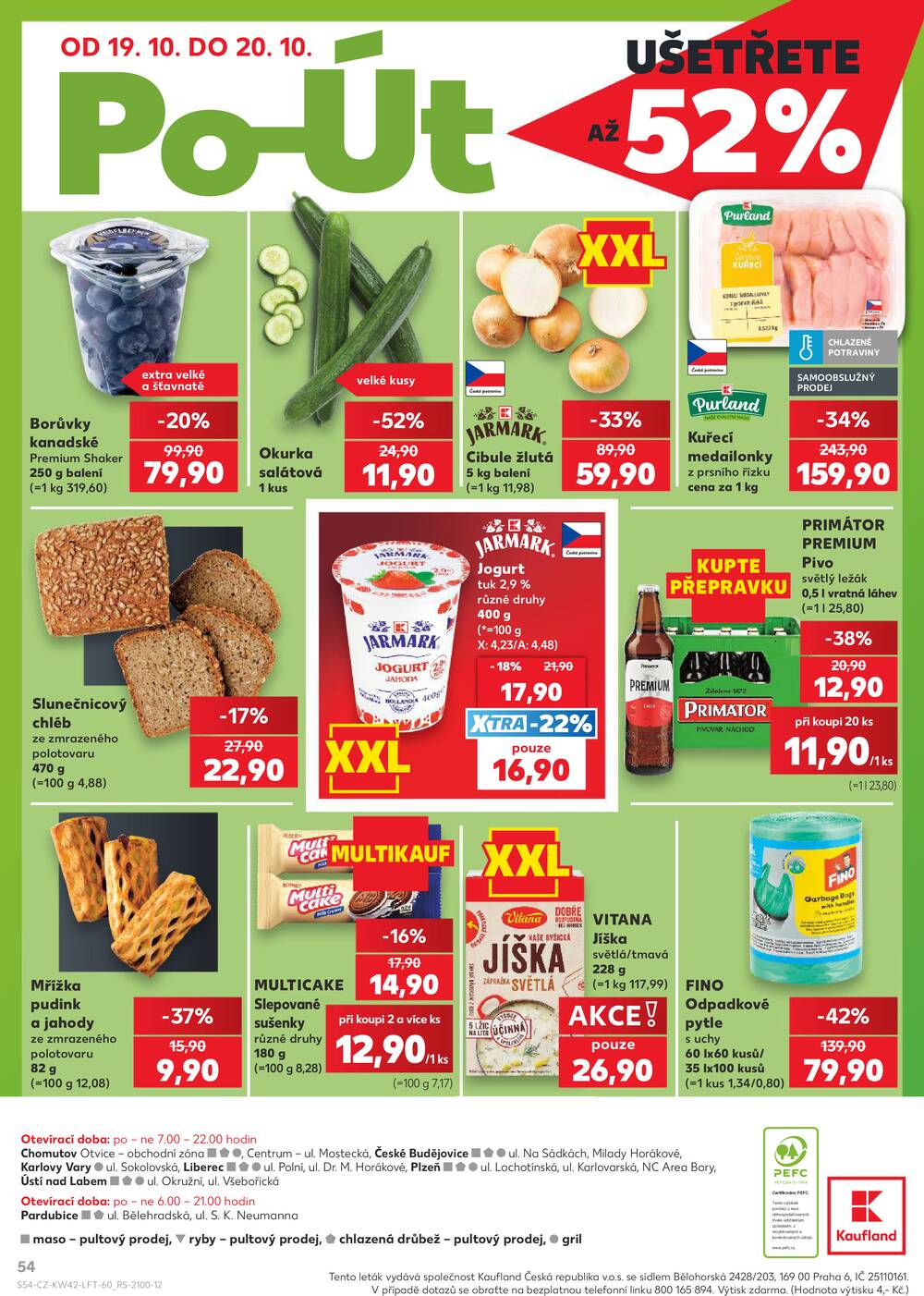 Kaufland 14.10. - 20.10. - Kaufland - Plzeň (Lochotínská)