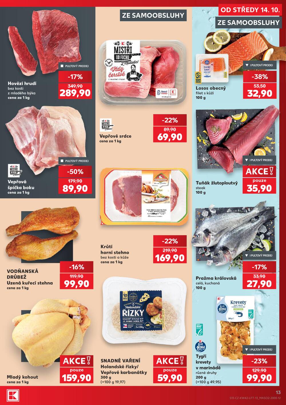 Kaufland 14.10. - 20.10. - Kaufland - Opava - Kateřinky