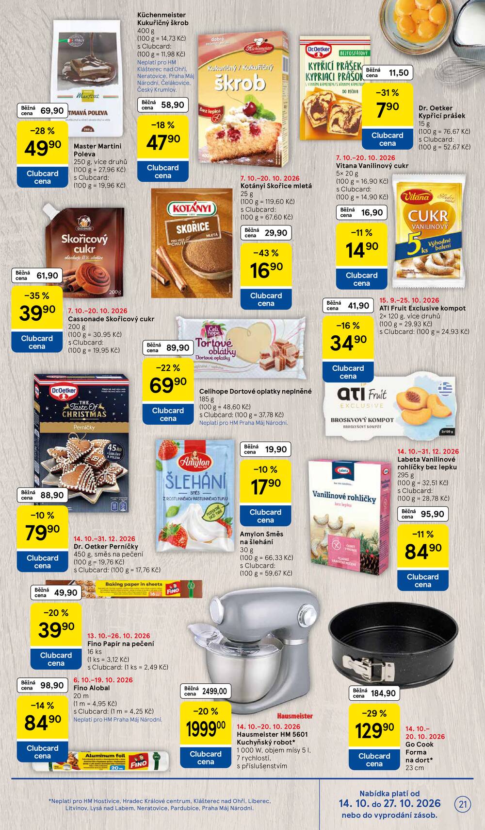 Tesco hypermarkety od 14.10. do 20.10.2026