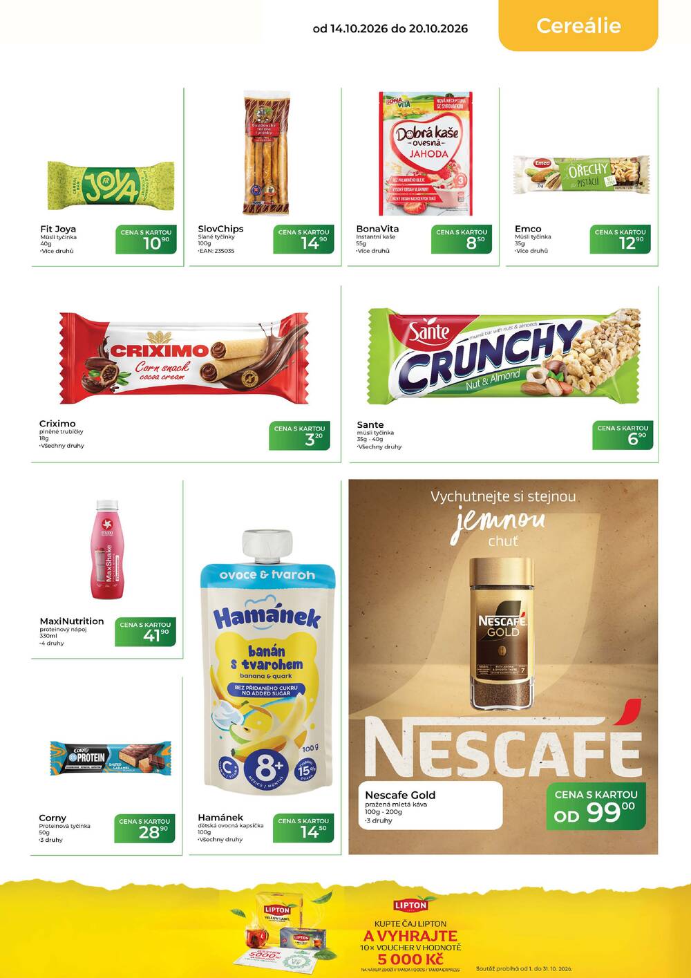 Leták Tamda Foods - Tamda Foods od 14.10. do 20.10.2026 - strana 23